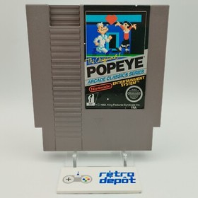 Popeye / Nintendo NES / PAL B / FRA ASD 5 Screws 5 Vis