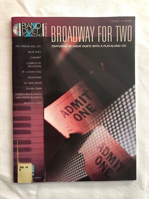 Broadway For Two Volume 3: Piano Duet 4 Hands w/CD