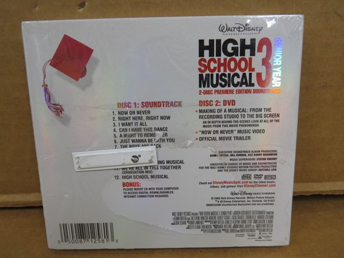 Disney High School Musical 3 Senior CD Buy More & Save with Combined Shipping - Picture 2 of 3