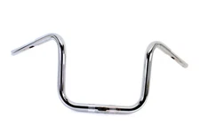 12 inch Fat Ape Handlebar with Indents Chrome fits Harley Davidson