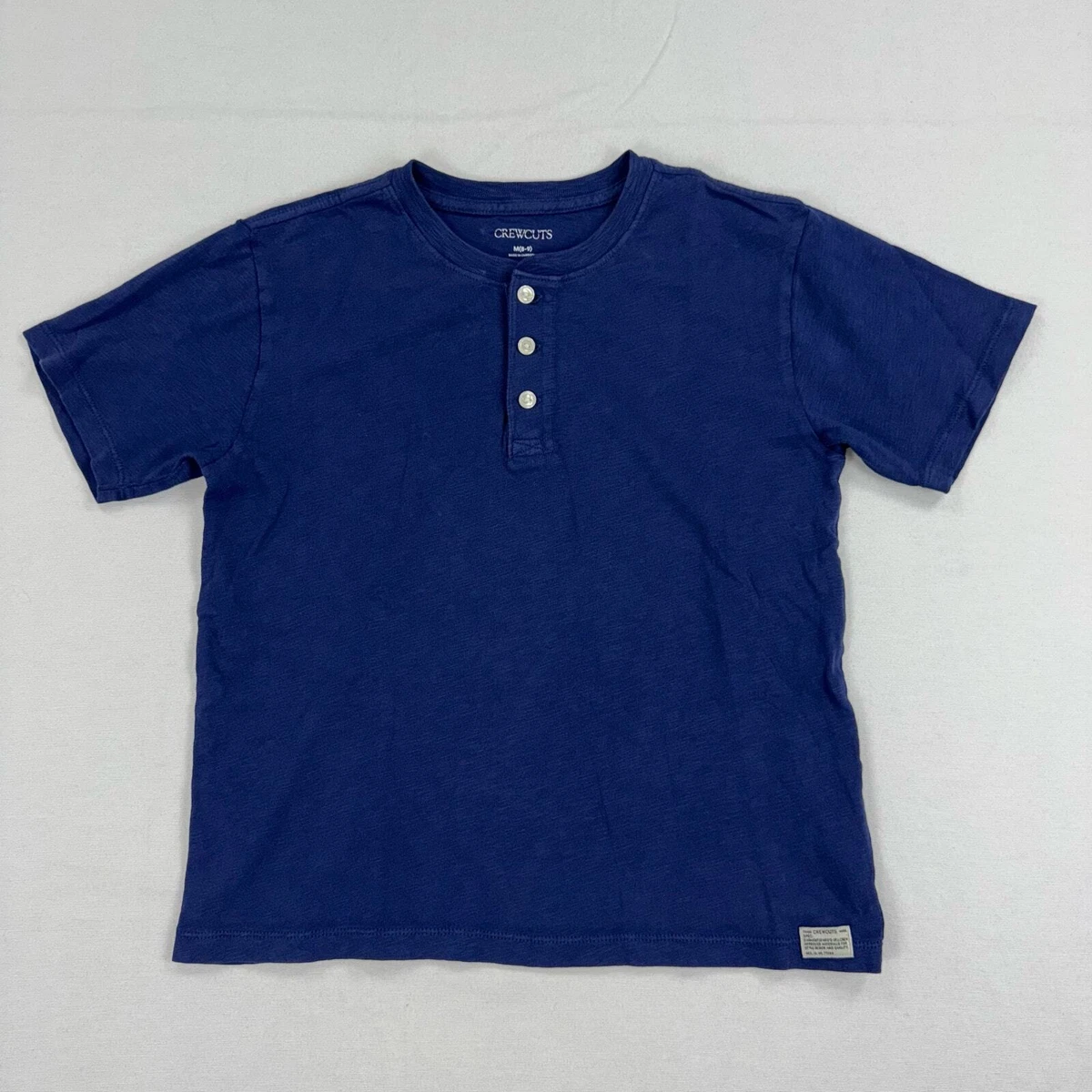 Lot Short Et Chemise Crewcuts Pour Garçon - Taille M, Bleu - Occasion TBE