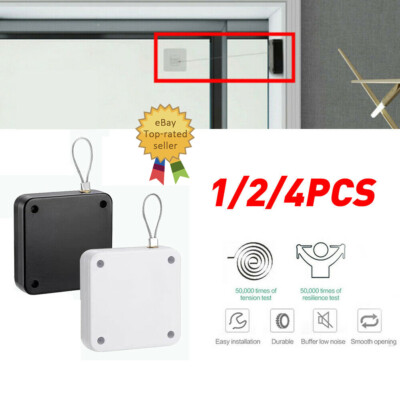 Automatic Door Closer Retractable Punch Free Automatic Sensor Door Closer us