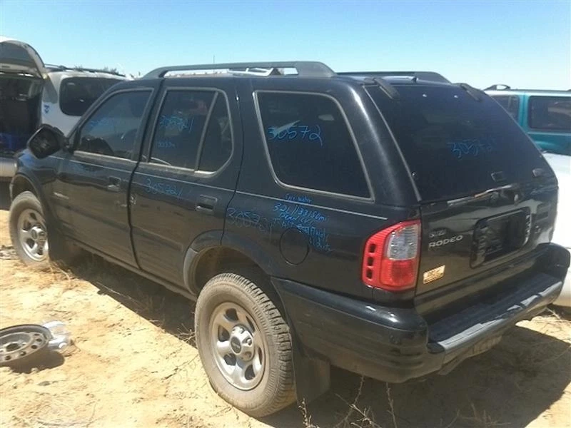 Vidrio de ventilación de puerta trasera izquierda usado se adapta a: Isuzu RODEO 2003 4 puertas con tinte de privacidad R Foto 3 de 4