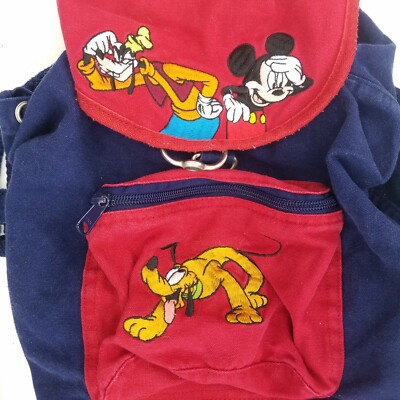 Mickey Flap Backpack Disney Backpack | Mickey Mouse Backpack for Adults and Kids main image 4