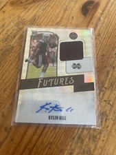 2021 Kylin Hill PANINI LEGACY ROOKIE FUTURES JERSEY AUTO #007/399