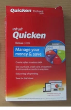 Intuit Quicken Deluxe Edition 2014 for Windows Financial Software READ LISTING