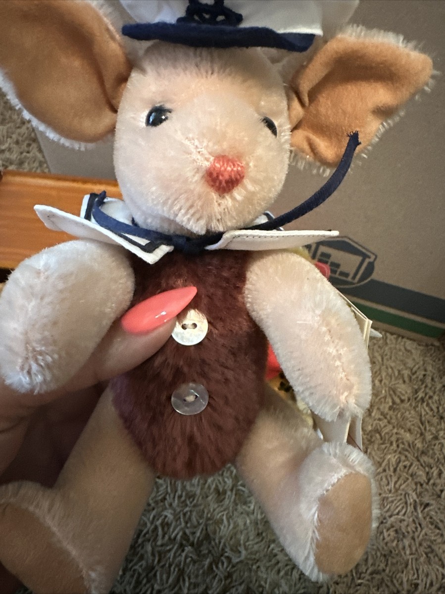 ぬいぐるみ HERMANN Teddy ORIGINAL CLASSIC POOH Growler Hermann Teddy Original Pooh & Piglet With Tags! | eBay