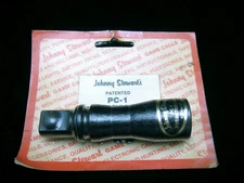 Vintage Johnny Stewart PC-1 Variable Pitch Predator Call Sealed On Card Unused