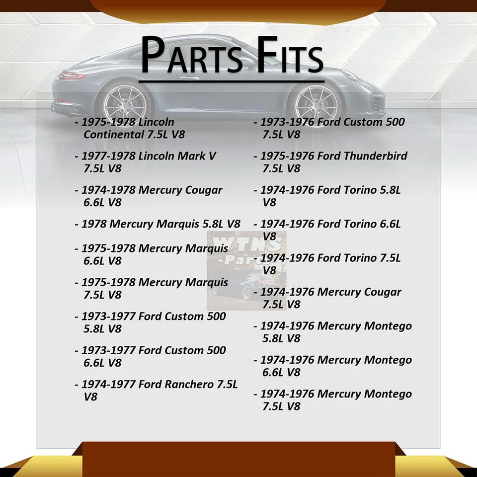 Концы анкерного стержня Mevotech передние внутренние наружные 4x для 1973-1974 Ford Galaxie 500 5,8 л - Изображение 3 из 4
