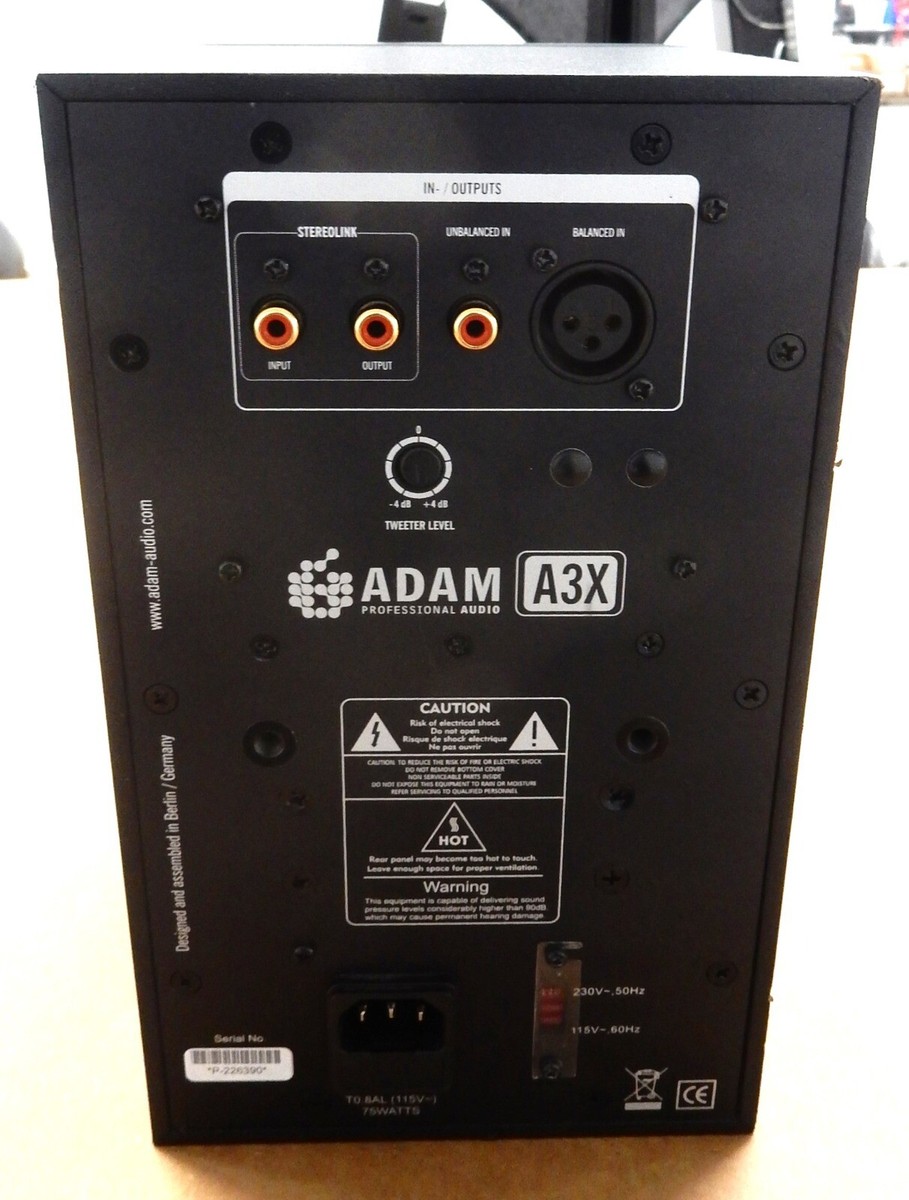 ADAM A3X Studio Speaker Monitor | eBay ADAM A3X Studio Speaker Monitor | eBay