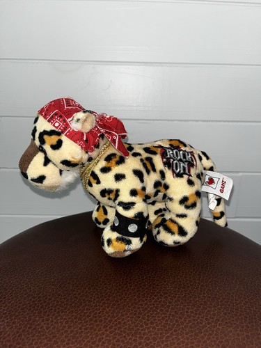 Webkinz Rockerz Leopard Rock On Plush Ganz Rockers No Code - Picture 1 of 14