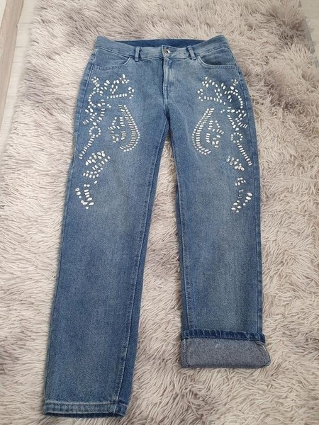 Women Calzedonia Jeans Blue 27 / S #6UDX