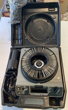 Kodak Ektagraphic III A Carousel Slide Projector w/ Case Powers On No Light