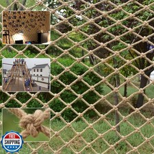 Safety Hemp Rope Net Kids Climbing Safety Net Tree House Climbing Children Ro
