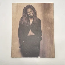 Janet Jackson “World Tour” Official Concert Program Booklet – Vintage 1993