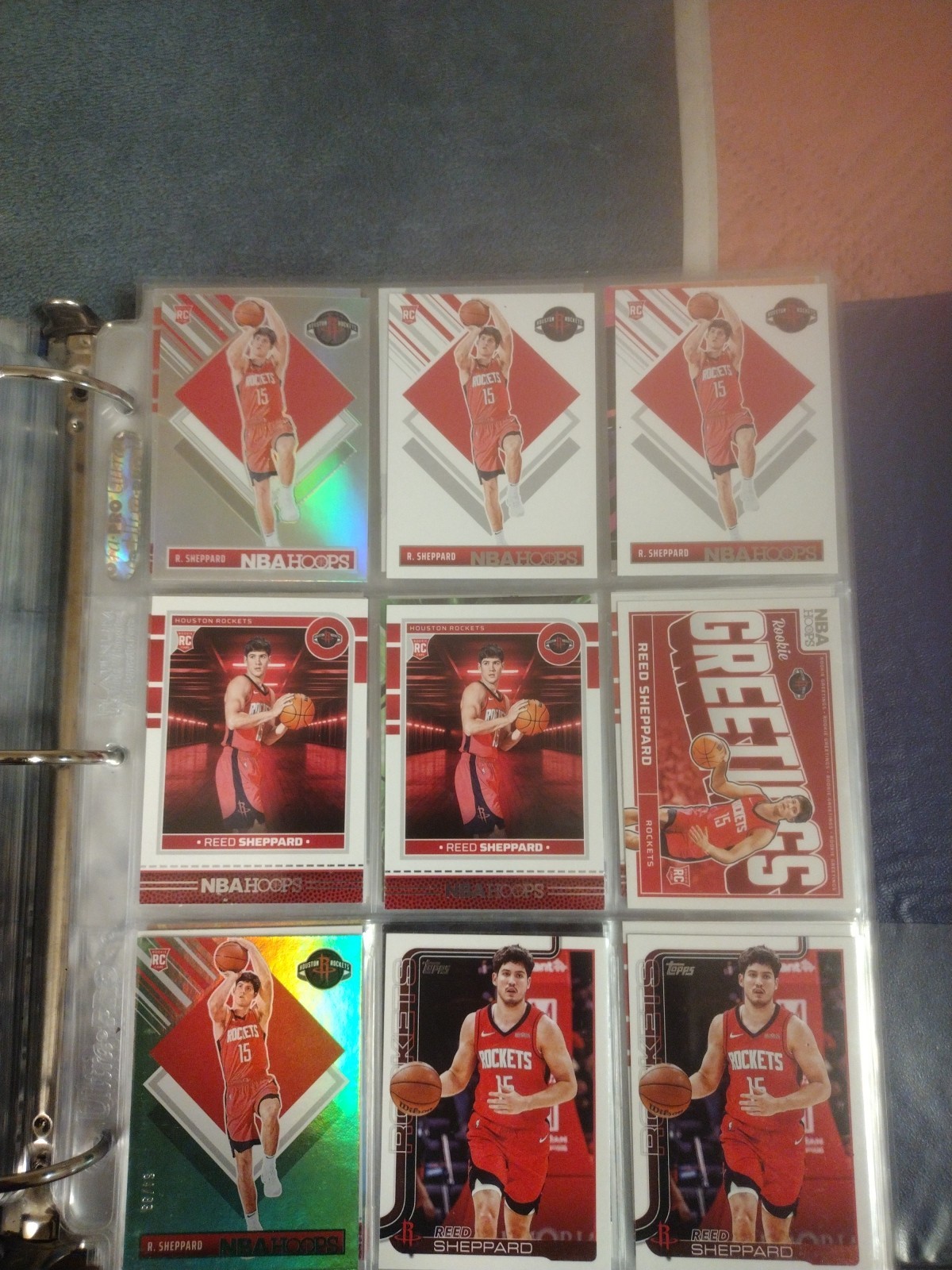 2024-25 Panini Nba Hoops - Rookies Reed Sheppard #233 (RC)