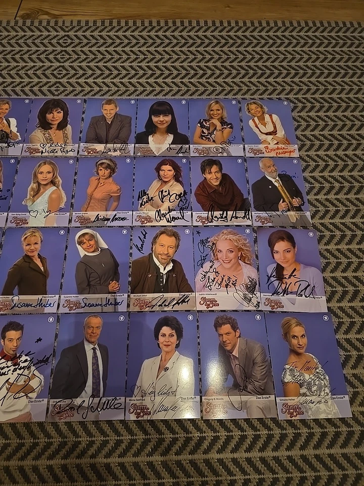 Autogramme STURM DER LIEBE Original Signierte - Bild 3 von 3