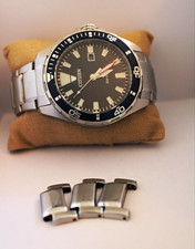 Citizen Eco-Drive Men’s Diver Watch Blue, Black Dial Date BM74-81M