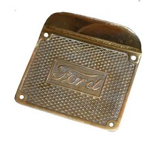 For Early Car Model A And T Running Board Mat Foot Step Brass Metal Plate Set For Early Car Model A And T Running Board Mat Foot Step Brass Metal Plate Set