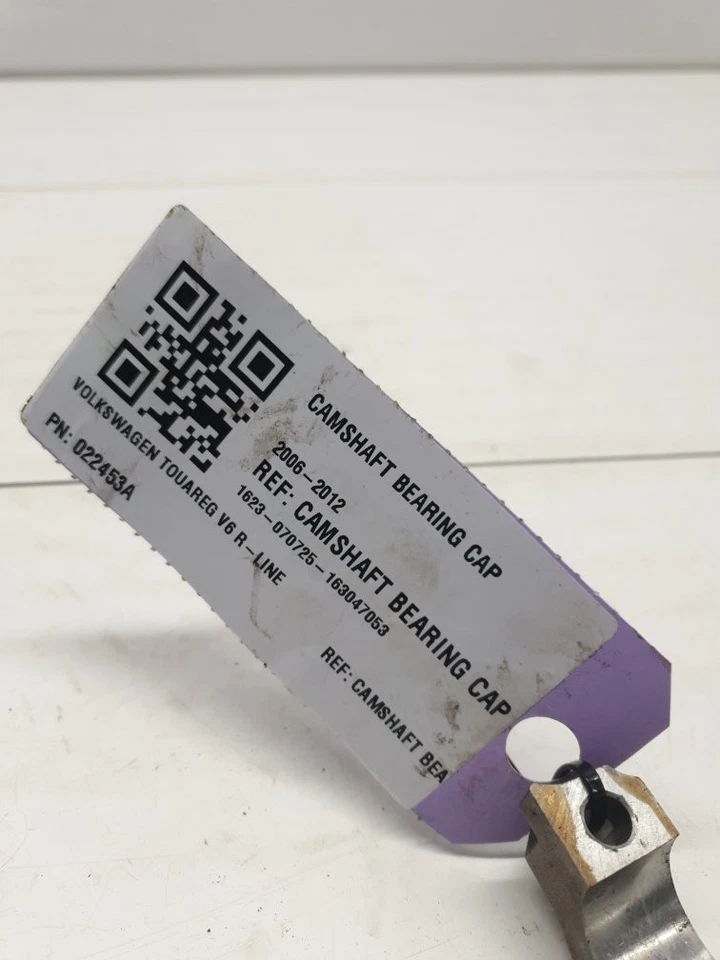 TAPA COJINETE ÁRBOL DE LEVAS VOLKSWAGEN PASSAT R36 2006-2012 Foto 2 de 3