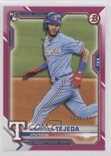 2021 Bowman Fuchsia Border 233/299 Anderson Tejeda #33 04le