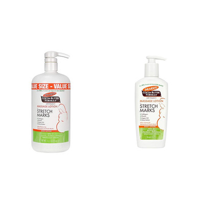 Cocoa Butter Pregnancy Stretch Mark Lotion with Shea Butter, Oils, Collagen, and