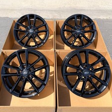 16 Ford Focus Gloss Black Wheels Rims Factory Oem 10010 2012-2019 Set 4