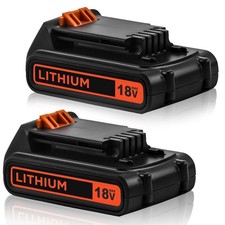 Powayup 2Pezzi LB2X4020 18V 3.6Ah Ricambio Batteria per Black Decker 18V BL2018