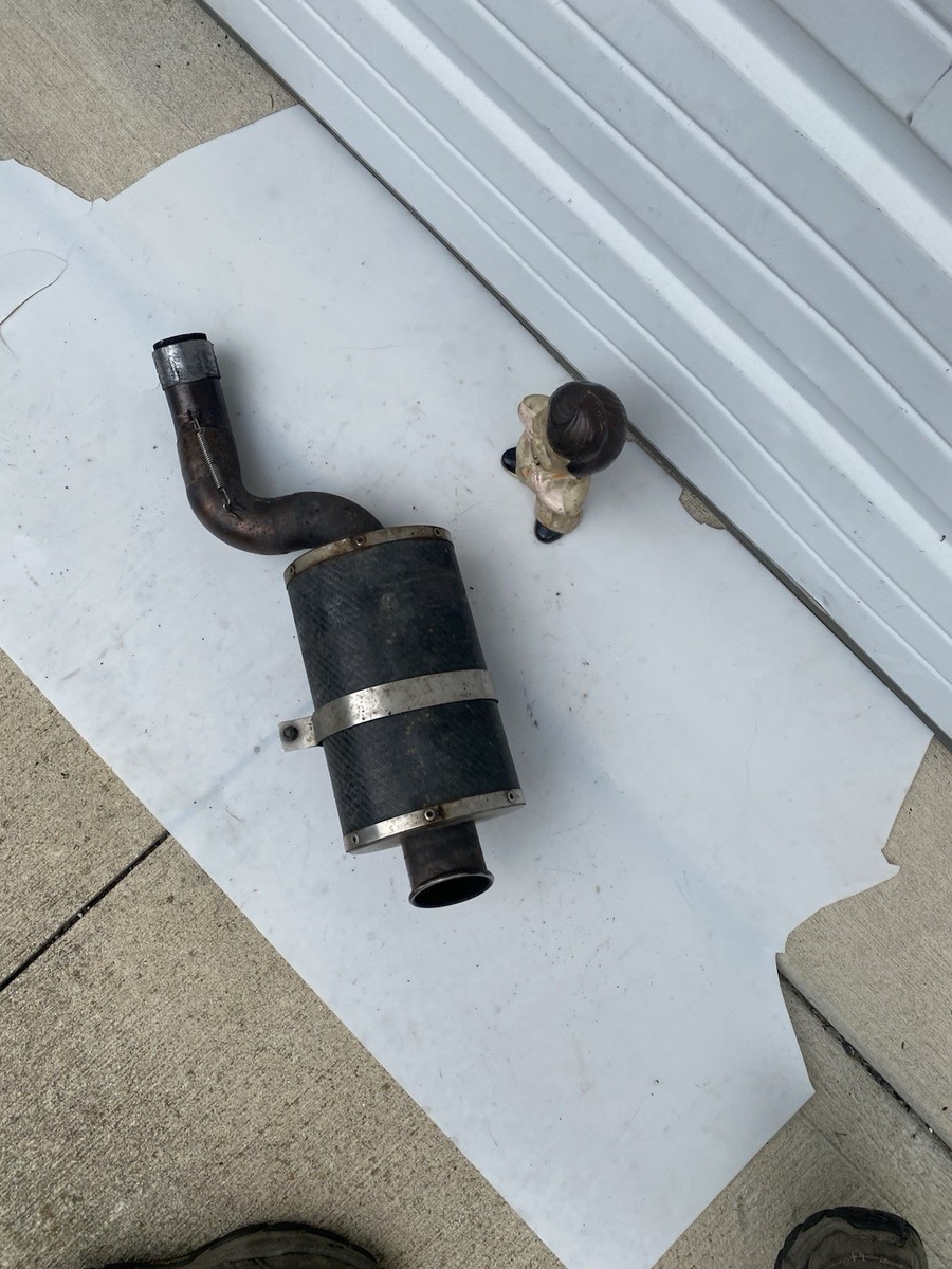 KAWASAKI 2005 2006 ZX636 ZX6R NINJA MICRON AFTERMARKET MUFFLER