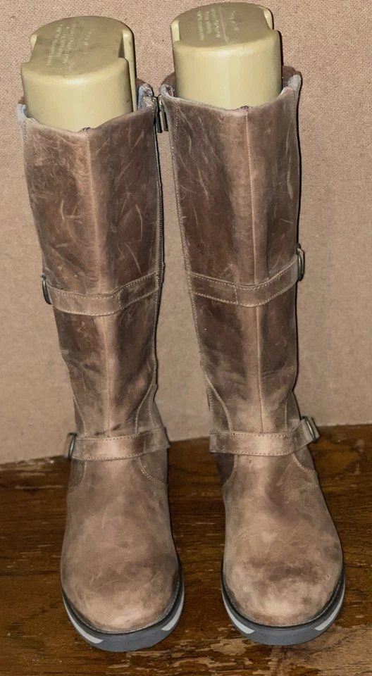 LL Bean Park Ridge Talla 9.5M Marrón Patchwork Botas 296319 Foto 2 de 4