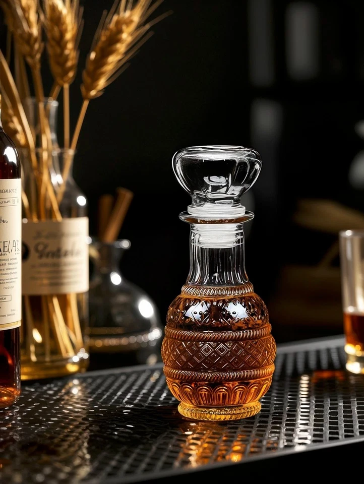 1 PIEZA Pequeña Botella de Vidrio Recargable con Tapón de Tornillo Cocina Organizador y Almacenamiento Foto 3 de 4