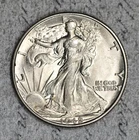 1942-D Walking Liberty Half Dollar Uncirculated! #E8TF