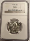 1930 Standing Liberty Quarter AU58 NGC