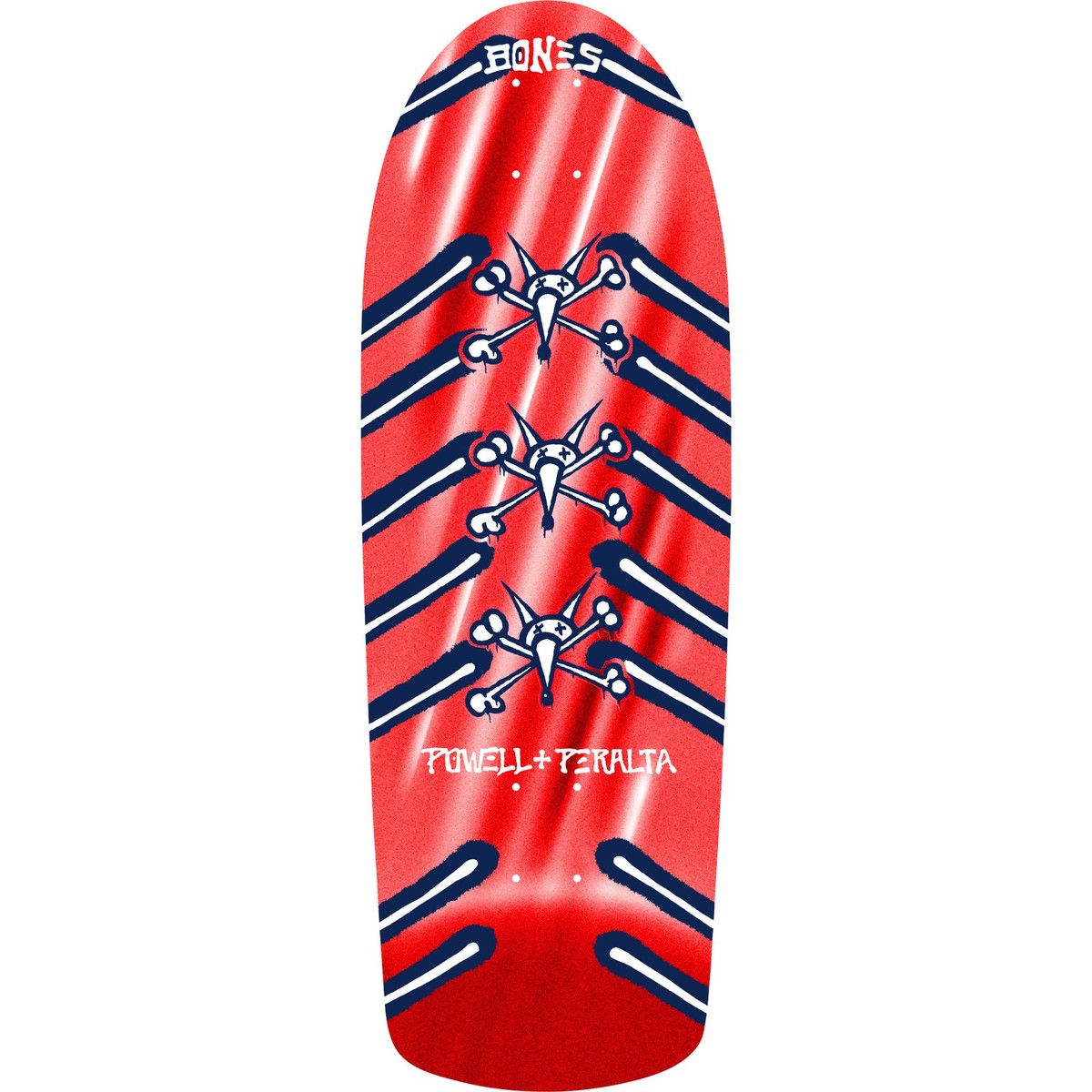 Powell Peralta Skateboard Deck OG Rat Bones Red Foil Old School