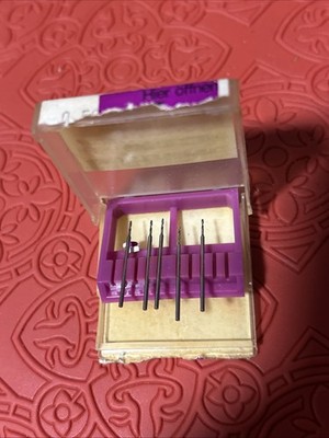 Guhring Cobalt Micro Drill Set Of 5 0.56mm HSS-E  (G39)