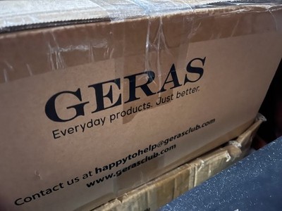 HeatGuard Pro Geras Pizza Oven for Grill  Pizza Stone, Pizza Peel Kit NIB
