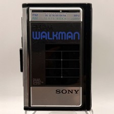 Sony Walkman WM-F41 FM/AM Stereo Cassette Player Read Description Needs Belts 
