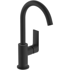 hansgrohe Rebris E Einhebel-Waschtischarmatur 210 mit Schwenkauslauf und