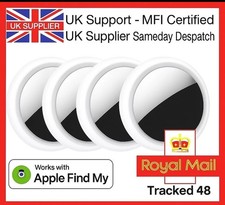 4Pack  AirTag Tracker Tags for Apple AirTag Works with Apple airtag- Find My App