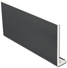 200mm Anthracite UPVC Fascia Capping Board / UPVC Window Sill - 2 x 5mt Lengths