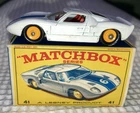 Matchbox/Lesney 41C FORD GT, w/Type E Box, in Near-Mint condition!