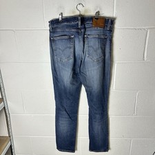 Levis Jeans Herren W36 L34 Blau Lot 511 Skinny Fit Stretch Premium Denim Zip Fly