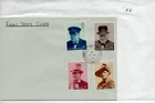 GB - First Day Cover plain  (D 35 ) 1974 Churchill  u/a - pmk Field PO 914