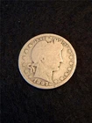 1897 CIRCULATED SILVER BARBER QUARTER                         #MF-1940