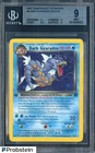 2000 Pokemon Team Rocket 1st Edition #8 Dark Gyarados Holo BGS 9 MINT