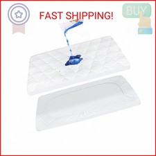 Pack and Play Mattress Pad Sheets Cover Waterproof, Soft Quilted Fit Graco Pamo