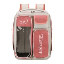 Pet Portable Travel Backpack Carrier for Small Cat Pet Dog Red