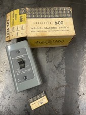 AB Allen Bradley 600-TAX4 Manual Starting Switch Fractional HP Motors Made USA