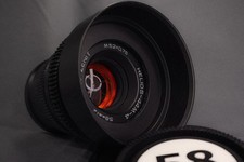 Sony E HELIOS 44 2/58mm Cine mod lens E mount ANAMORPHIC BOKEH FLARE AMBER 44