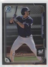 2015 Bowman Draft Chrome Asia Exclusive Black Refractor Tyrone Taylor #135 ey6